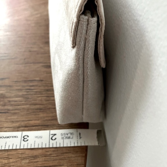 ☄️Cleanrance☄️ New Bvlgari Parfums Satin & Faux Suede Blush Pink Cosmetic Pouch - Picture 10 of 12